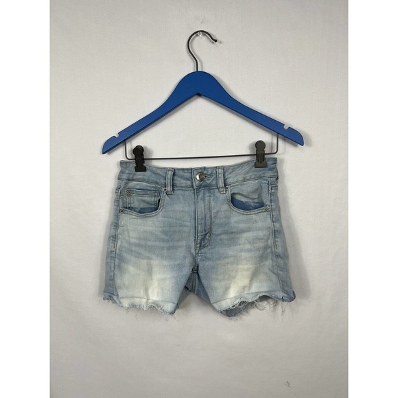 American Eagle Outfitters Pants - Women’s American Eagle Jean Shorts 6 Regular Distressed Cut Off Hemmed